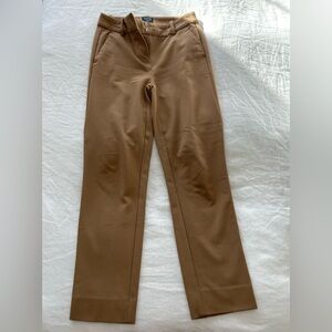 J.Crew Factory. Camel colored Ruby Crop pants. 00P.